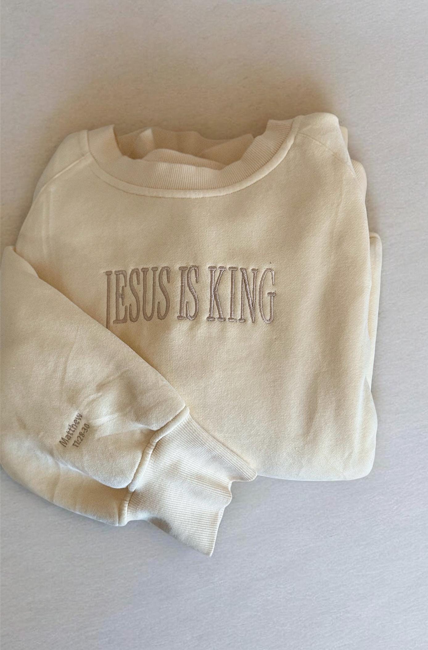 Jesus is King Sweatshirt