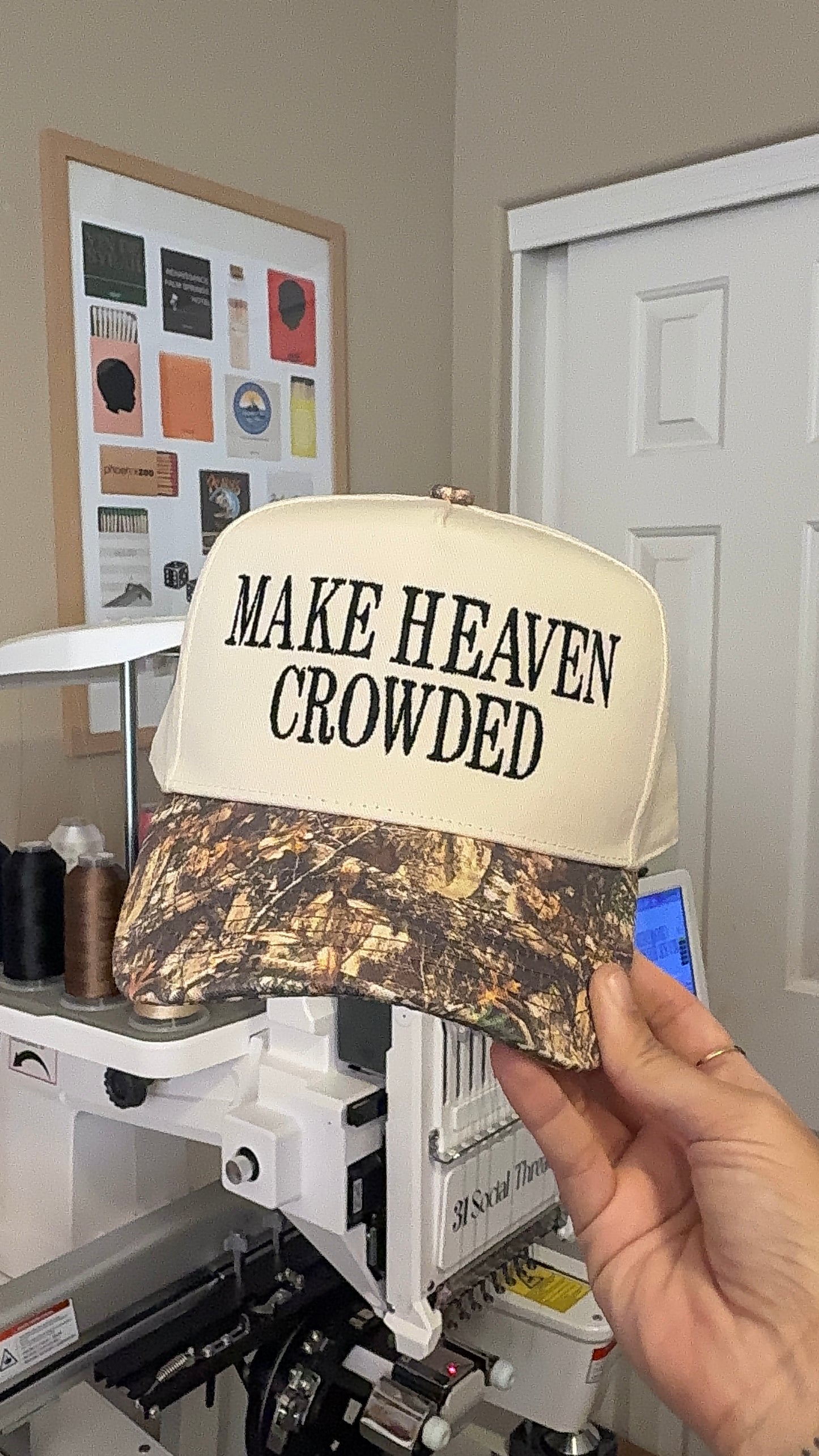 Make Heaven Crowded Hat