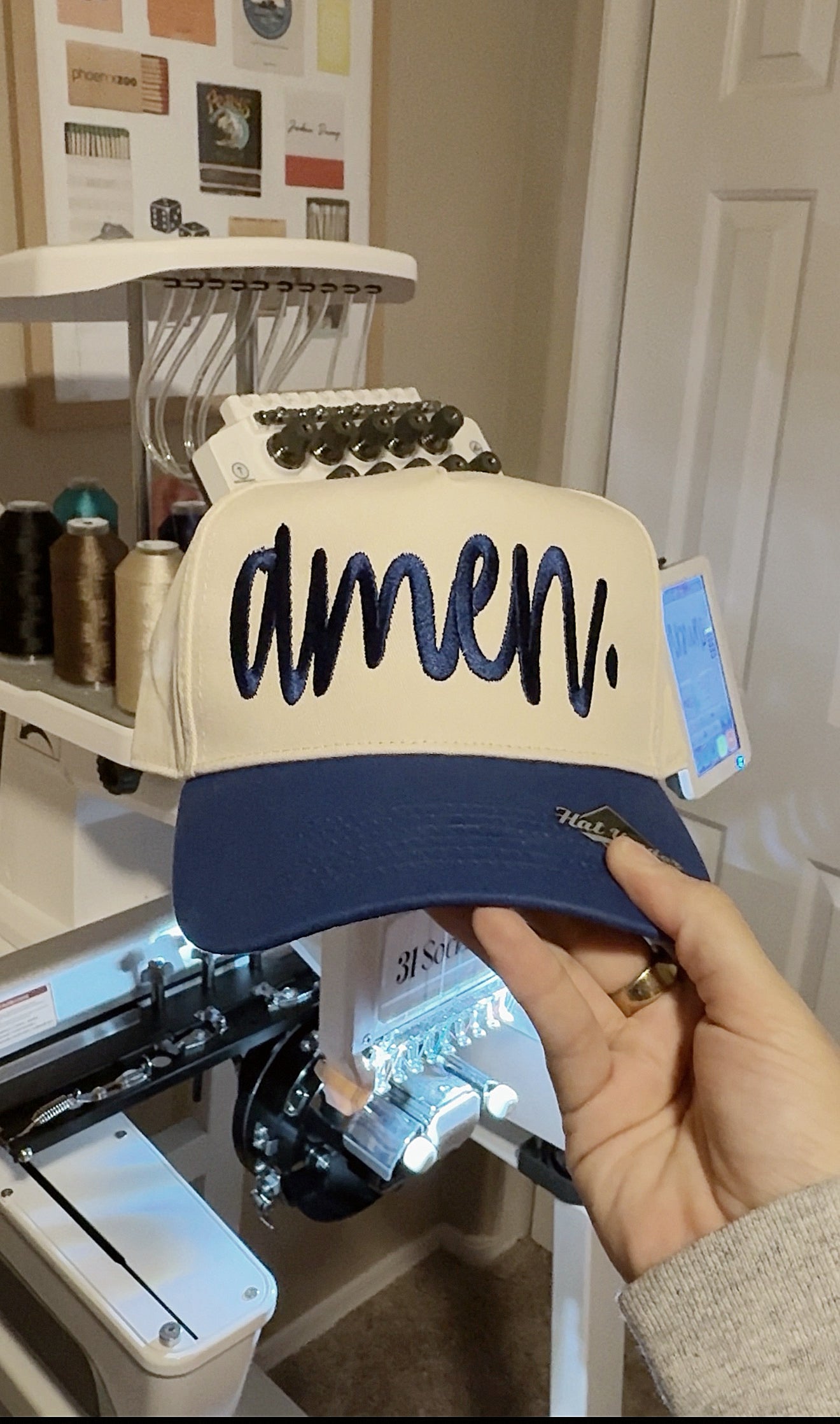 Amen Faith Hat